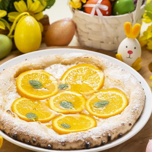 食後に♪スイーツピザ(*^^*)