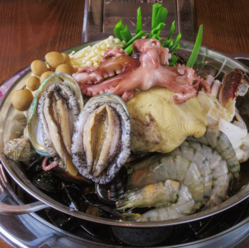 新鮮な海鮮♪テナガタコやカンジャンケジャンも