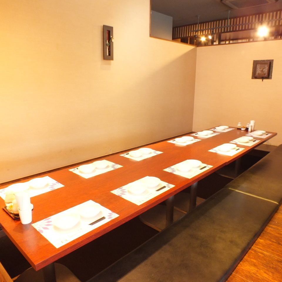 【各種宴会、冠婚葬祭に】MAX16名迄可能な個室をご用意!