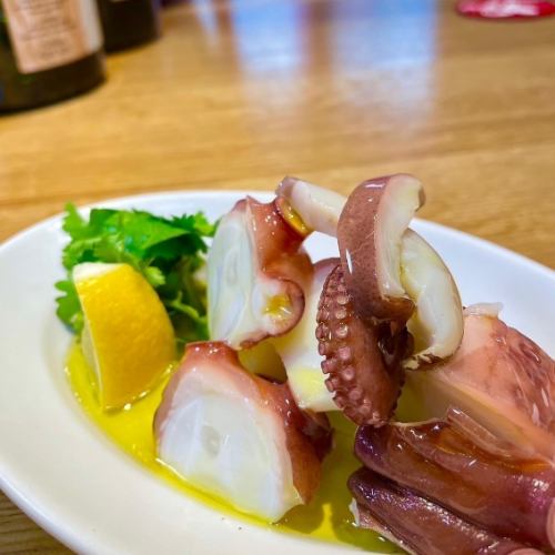 Marinated island octopus