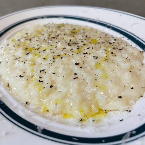 Cheese risotto