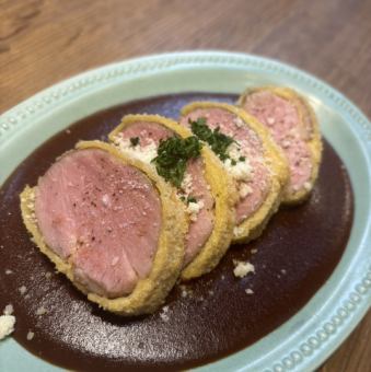 町の洋食屋みたいなヒレカツ