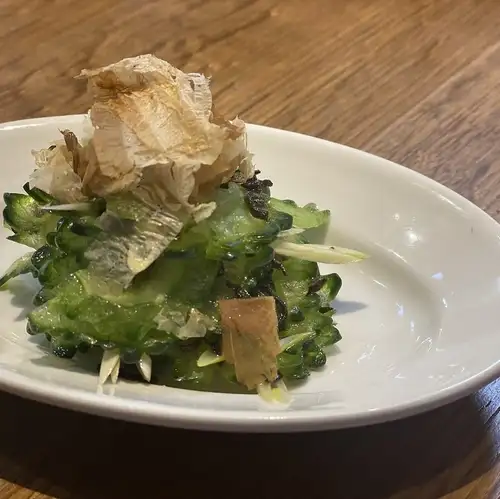ゴーヤと島ラッキョのナムル