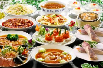 [Cooking only] Chef's recommended course with 11 dishes including Peking duck, braised shark fin (small), etc.