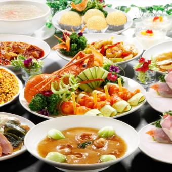 [Cooking only] Special course recommended by the chef: 11 dishes including Peking duck, braised shark fin (small), etc.