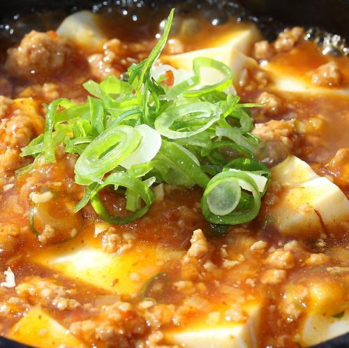 噂の石焼きマーボー豆富