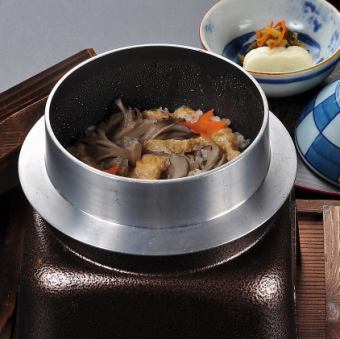 Specialty: Sea bream rice pot