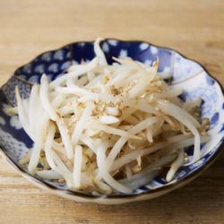 Bean sprout namul with salt sauce