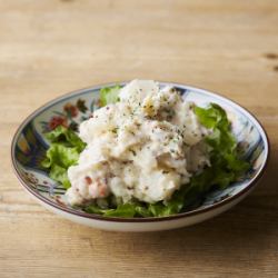 Homemade potato salad