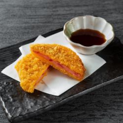 昔ながらのハムカツ