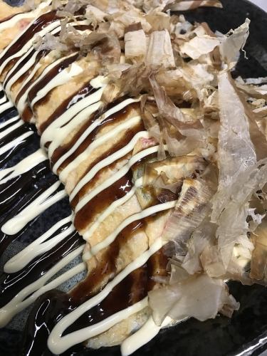 Okonomiyaki-style tamagoyaki