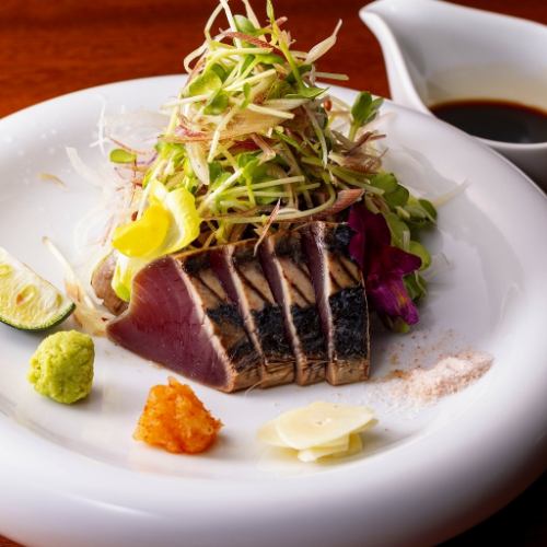 カツオのわら焼き