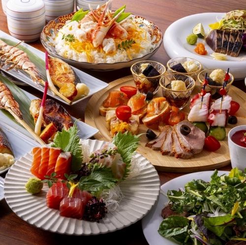 食への徹底的なこだわり。ご宴会コース。
