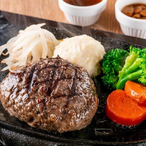 [◆◇~Very popular..."Charcoal grilled hamburger 200g 1144 yen including tax"~◇◆]