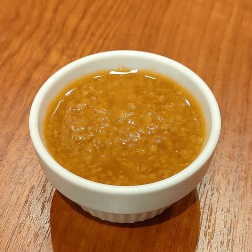 醤油麹と生姜のビネガーソース