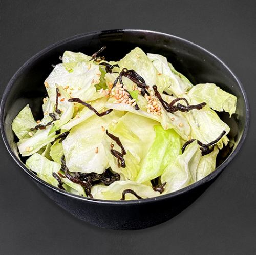 塩昆布キャベツ