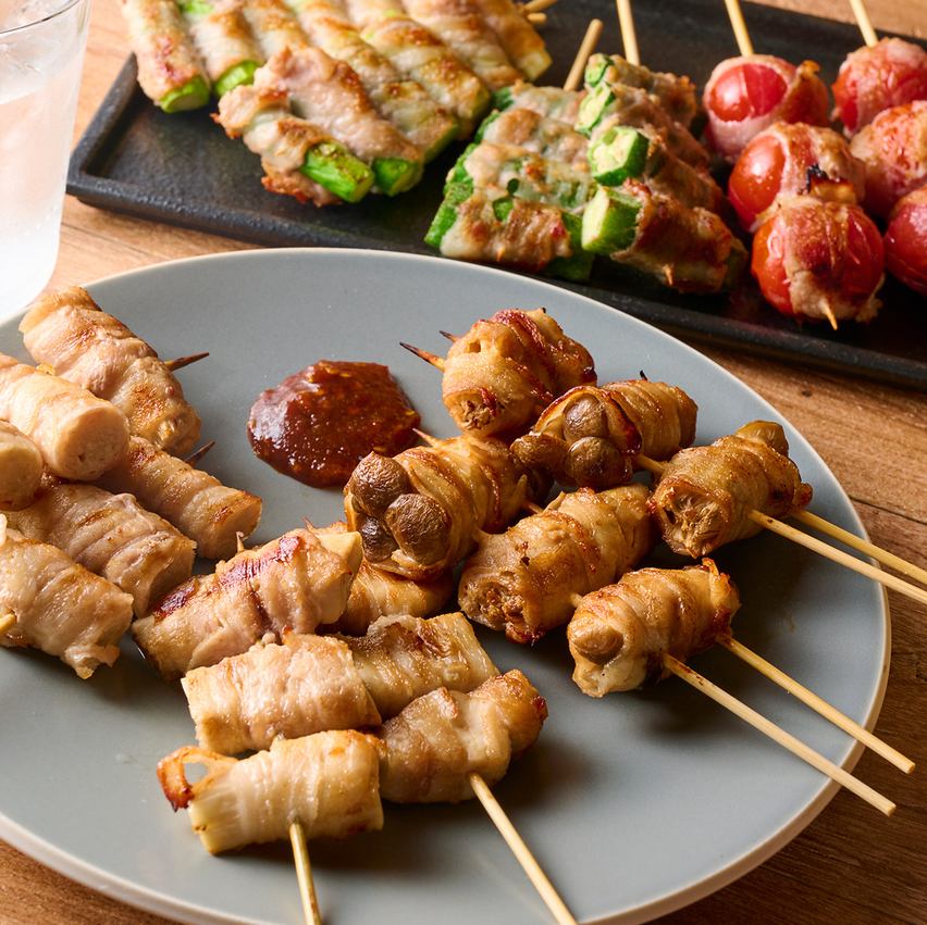 【地下鉄成増駅3分】自慢の串焼きや一品料理、多彩なお酒を堪能できるお店◆