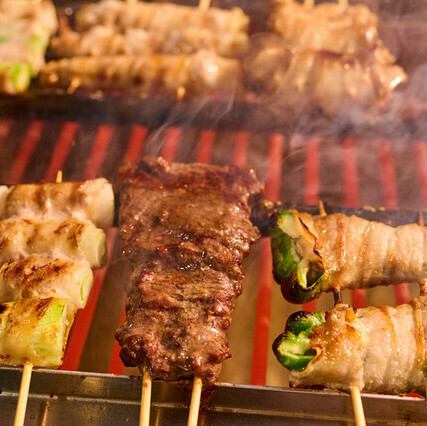 お酒が進む、こだわりの串焼きをご堪能ください。