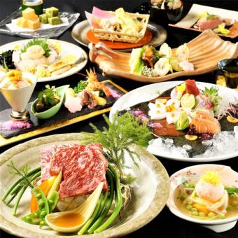 (プレミア3000円OFF)贅沢の極み11000円⇒8000円(税込)黒毛和牛/ふぐ/はも/鰻★2時間飲み放題付