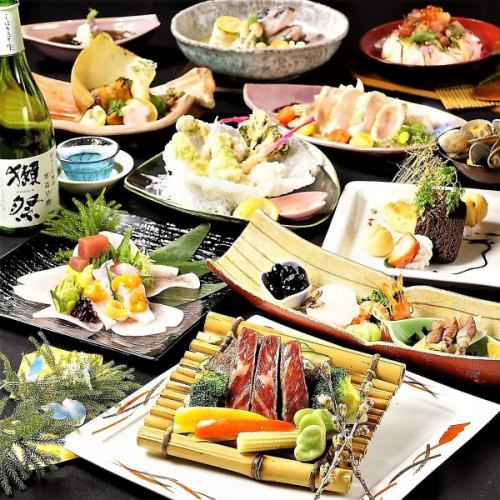 プレミアコース3000円OFF＆寿司と海鮮とブランド肉♪