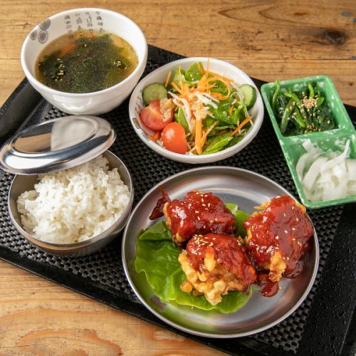 韓国チキンランチ（３個）