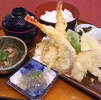 Tempura set meal