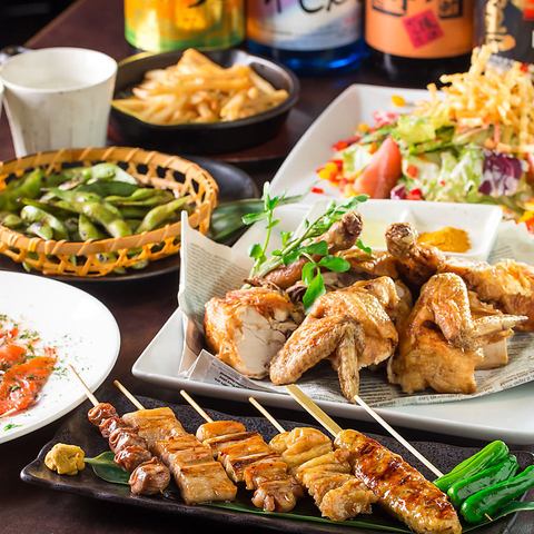 自慢の鶏料理を始め、贅沢食材をふんだんに使った逸品◎
