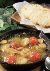 토마토와 새우 아히요