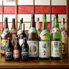 日本酒や焼酎も取り揃えております！