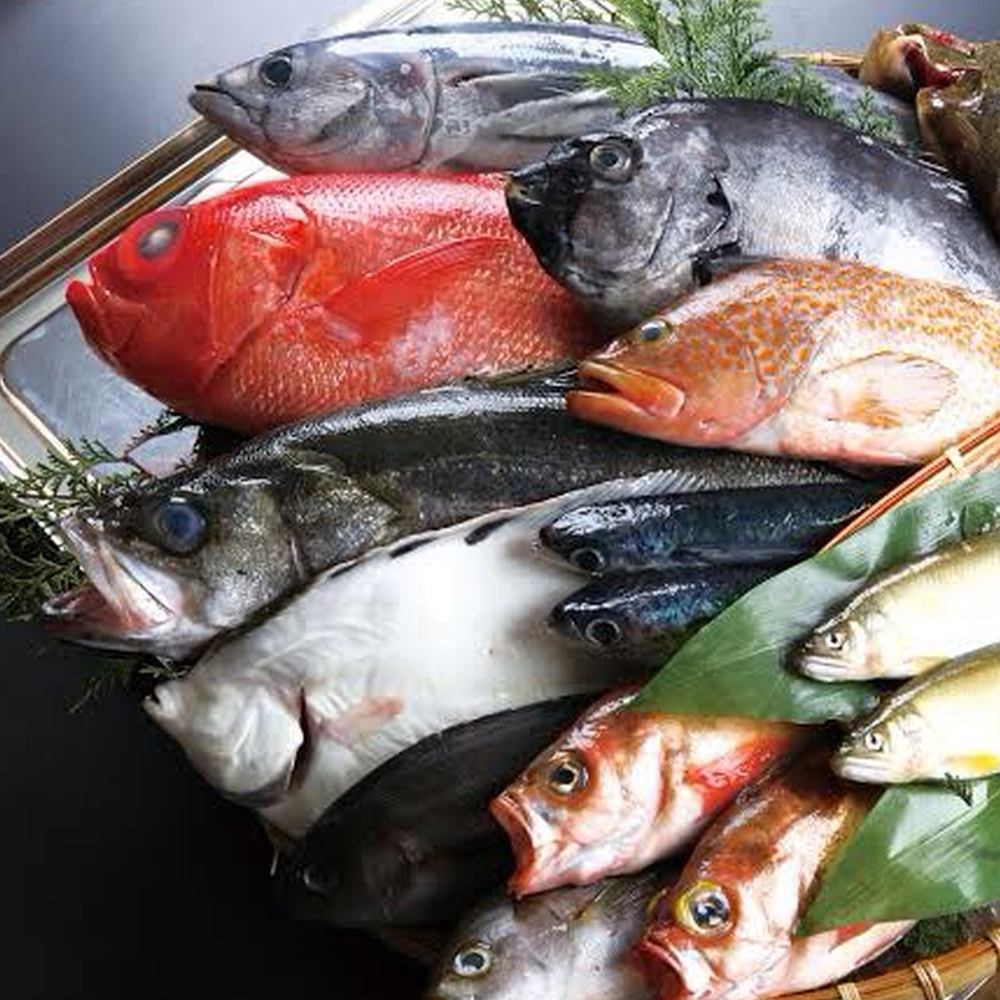 新鮮なお刺身、三崎マグロ、名物もつ煮、とんぺい焼き、天麩羅等の和食からピザやバラチラシ寿司等のお食事も取り揃えています。