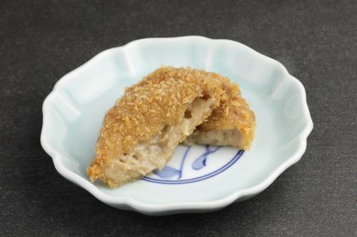 Crab miso croquette