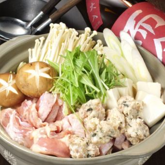 Limited to winter☆ Soup simmered for 6.5 hours is soaked in flavor♪ 9 dishes with 2 hours of all-you-can-drink [Shopkeeper's special hot pot course]
