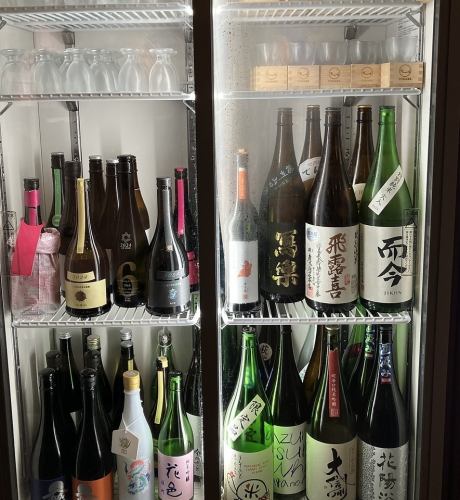 希少な日本酒や定番酒など