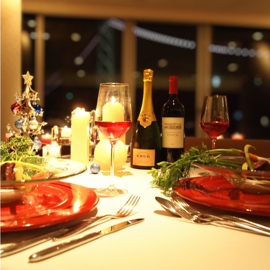 【X'masデートに】12月20,21,24,25日だけの特別プランをご用意！