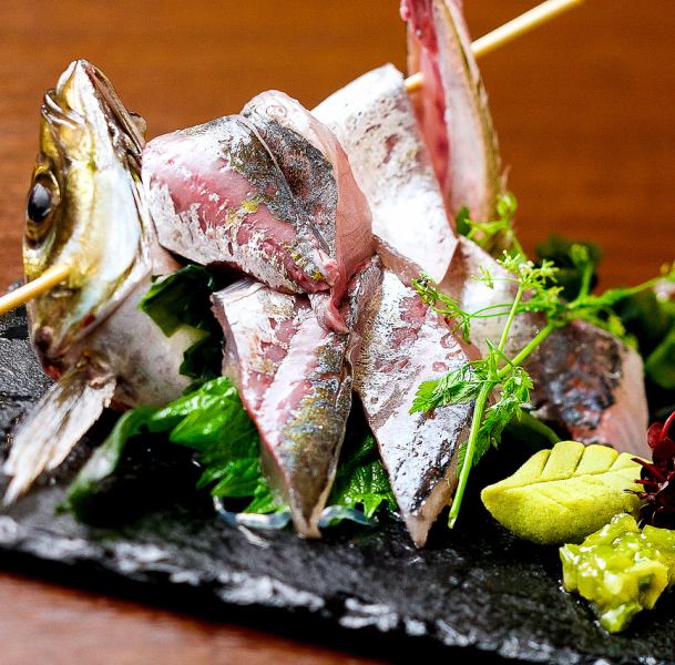 【新鮮！】鮮魚を天ぷらはもちろん、お造りにしても鮮度バツグンだから美味しいと大好評