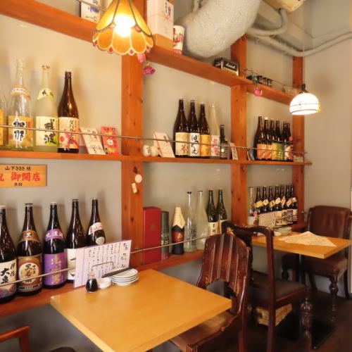 店主厳選焼酎と料理を楽しむ温かな酒場