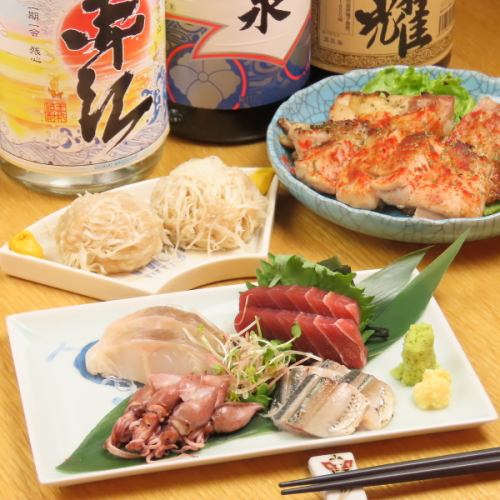 自家製ブレンドの鶏シュウマイと、国産鶏の香草焼き