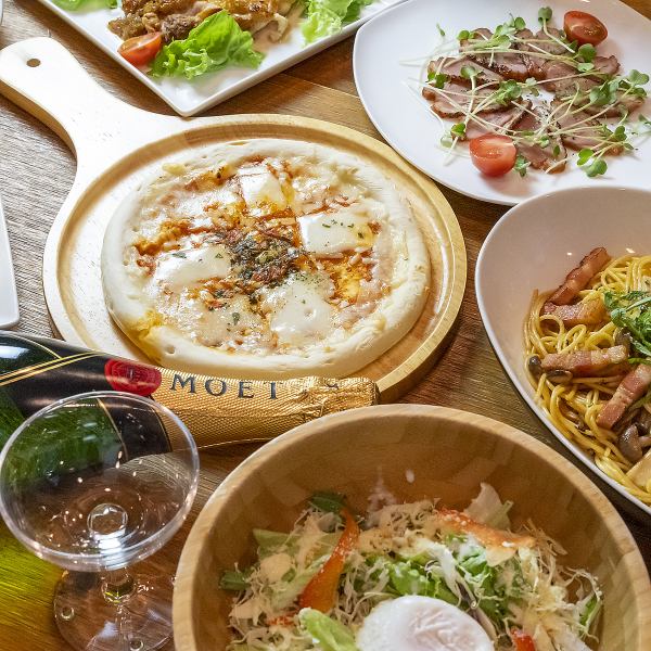 【個室♪カラオケ付】新コベヤコース♪2時間飲放《からあげポテト食放》全8品4400円(税込)