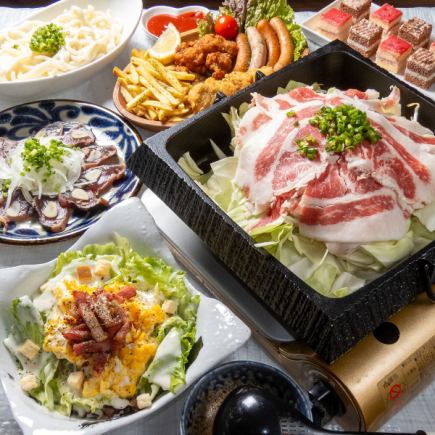 【個室確約☆】炊き肉コース♪2H飲み放題付全6品4400円(税込)