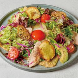 サラダチキンガレット