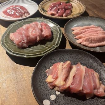 【要予約◇歓送迎会にどうぞ！】地鶏焼肉食べ飲み放題コース　6000円(税込)