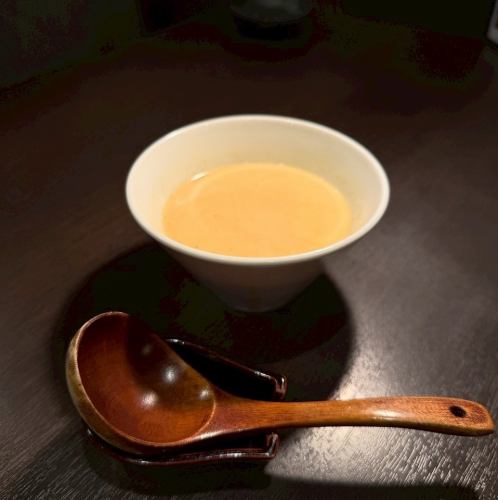 超濃厚エビ白湯スープ