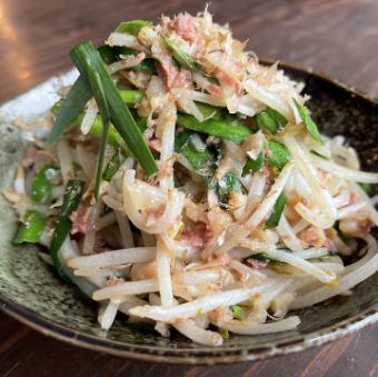 マーミナーちゃんぷる～(もやし炒め)