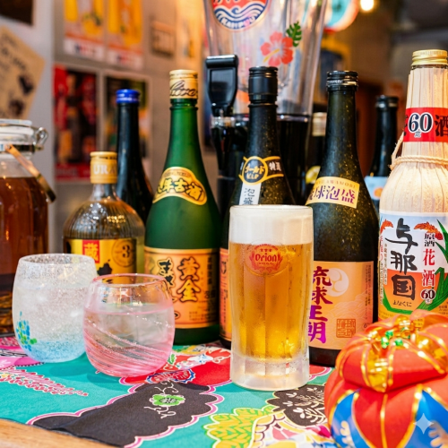 沖縄名物の【旨い酒】が大集合！飲み比べも楽しい♪