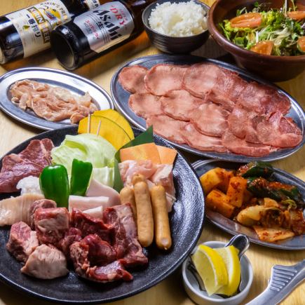 【食放&ソフトドリンク飲放】【日~木曜日限定】お手軽コース →3980円(税込)
