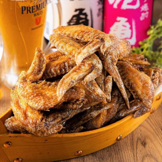 All-you-can-eat "legendary chicken wings"★999 yen!! All-you-can-eat hotpot is also popular!