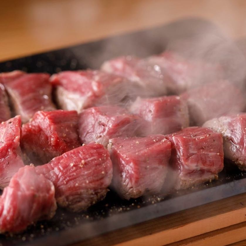 KAEN's specialty! Enjoy a variety of dishes such as teppanyaki beef fillet!