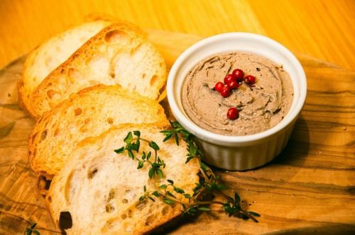 chicken liver mousse