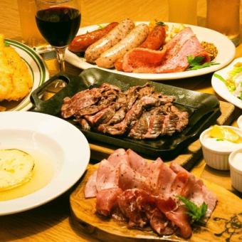 ☆Summer only☆ 2 hours of all-you-can-drink included with the standard beef skirt steak teppanyaki main course! 5,500 yen course including tax