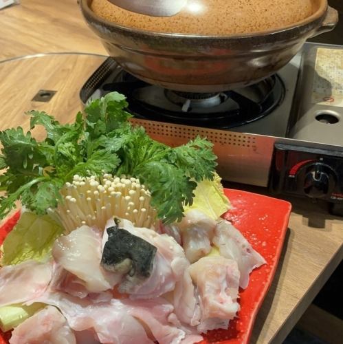 【◆冬季限定の味覚◆】天然ふぐを刺身と鍋で味わい尽くす贅沢づくしの特別コース